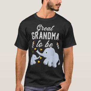 Großes Oma, um Elephant Baby Dusche Großer Mot zu  T-Shirt