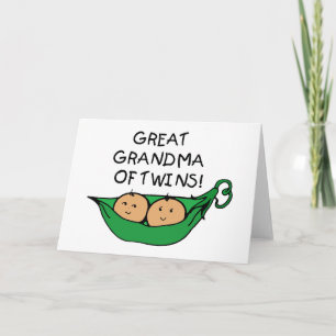 Großes Oma von Twins Pod Karte