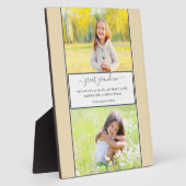 Großes Oma Wir Liebe Sie Gedicht Custom 2 Foto Fotoplatte (Seite)