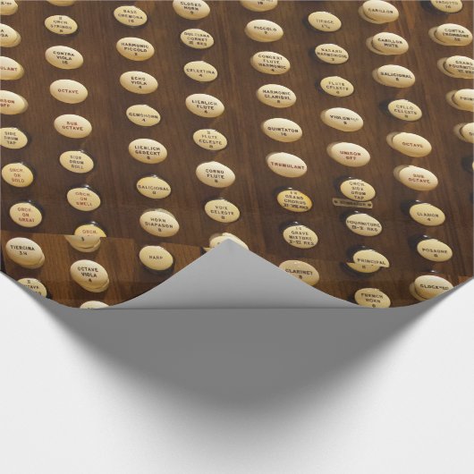 Großes Organendpapier Geschenkpapier (Ecke)