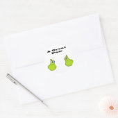 Großes Paar Runder Aufkleber (Umschlag)