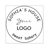 Großes, Personalisiertes Logo für den Eigengebrauc Gummistempel (Prägung)