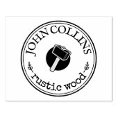 Großes Personalisiertes Russhammer-Logo Gummistempel (Prägung)