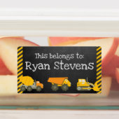 Großes Personalisiertes Schulangebot Etiketten (Befestigt)