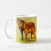 großes Pferd Kaffeetasse (Links)