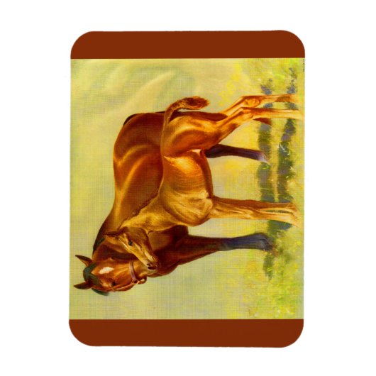 großes Pferd Magnet (Vertikal)