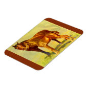 großes Pferd Magnet (Linke Seite)