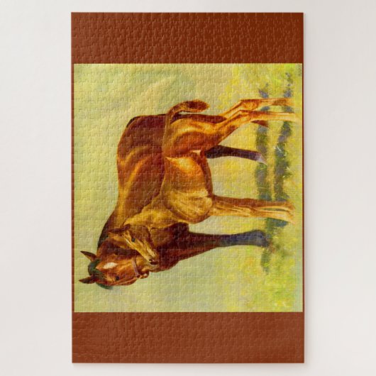 großes Pferd Puzzle (Vertikal)