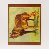 großes Pferd Puzzle (Vertikal)