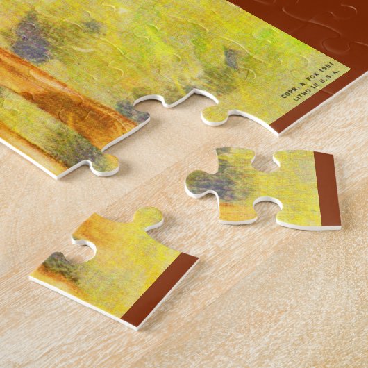 großes Pferd Puzzle (Seite)