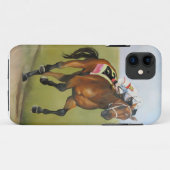 Großes PferdeÖlgemälde Browns Rsce Case-Mate iPhone Hülle (Rückseite (Horizontal))