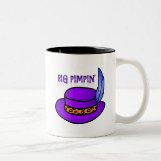 Großes Pimpin Zweifarbige Tasse
