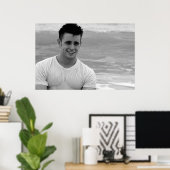 Großes Poster - Craigery Morgan Beach (Heimbüro)