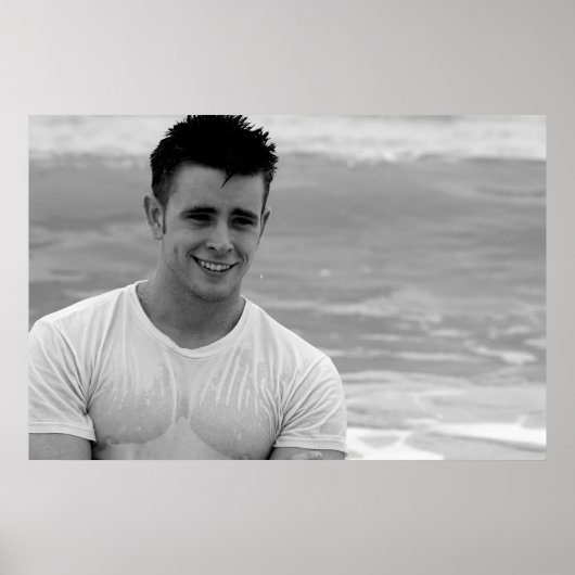 Großes Poster - Craigery Morgan Beach (Vorne)