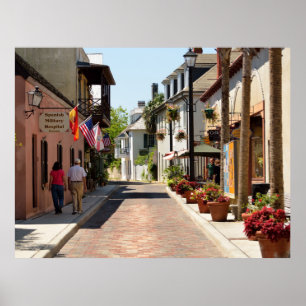 Großes Poster mit Aviles Street