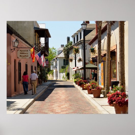 Großes Poster mit Aviles Street (Vorne)