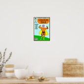 Grosses Poster mit einem Superheld! (Küche)