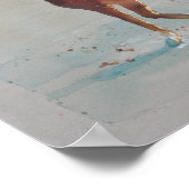 'Großes Potenzial' Fine Art Poster (Ecke)