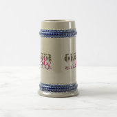 Großes Punkt-Foto Stein Bierglas (Mittel)