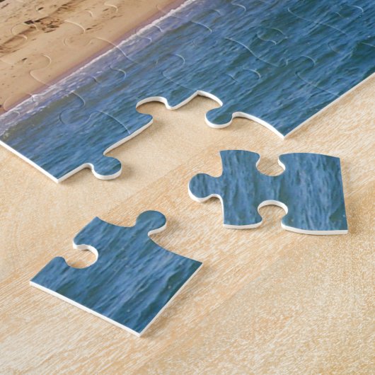 Großes Punkt-Leuchtturm Nantucket MA Puzzle (Seite)