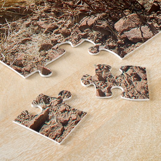 Großes Puzzle mit schöner Landschaftsansicht (Seite)