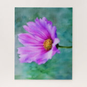 Großes Puzzle Pink Flower Art (Vertikal)