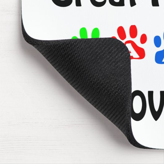 Großes Pyrenäendesign Mousepad (Ecke)