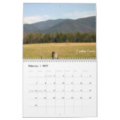 Großes rauchiges Mountains2010Calendar… Kalender (Feb 2027)