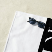 GROSSES RESERVIERTES BADETUCH | Yoga des (Beispiel)