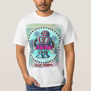Großes Roboto T-Shirt