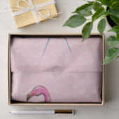 Großes rosa Flamingogewebe-Geschenk-Packpapier Seidenpapier (Geschenk)