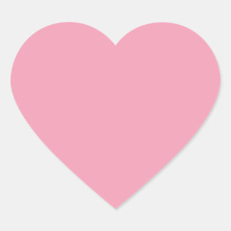 Großes rosa Herz Liebe Herz-Aufkleber