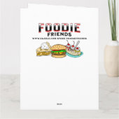 Grosses Rosa und Gold Eis Karte (Rückseite)