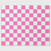 Großes rosa und weißes geschenkpapier (Flach)