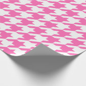 Großes rosa und weißes geschenkpapier (Ecke)