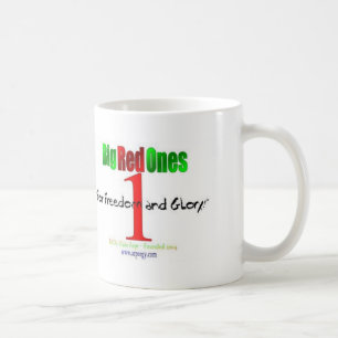 Großes Rot eine Team Tasse