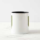 Großes Rot eins, 1. Identifikations-Flecken Zweifarbige Tasse (Mittel)