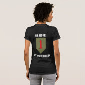 Großes Rot eins - 2 T-Shirt (Schwarz voll)