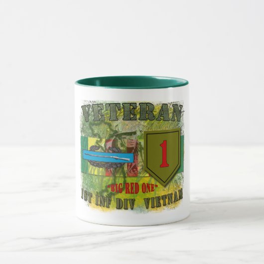 "Großes Rot eins " Tasse (Zentrum)