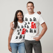 Großes Rot T-Shirt (Unisex)