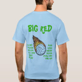 GROSSES ROT T-Shirt (Rückseite)