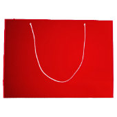 Großes rotes Weihnachtsgeschenk Große Geschenktüte (Rückseite)