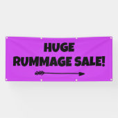 Großes Rummage Verkauf! Bright Banner (Horizontal)