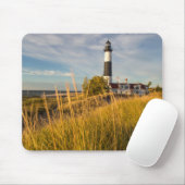 Großes Sable Point Leuchtturm am Lake Michigan Mousepad (Mit Mouse)