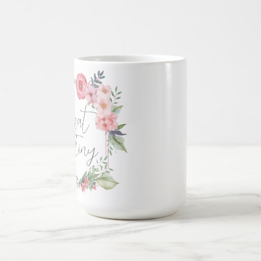 Großes Schicksal Kaffeetasse (Mittel)