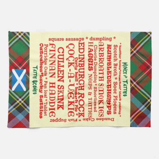 Großes schottisches geschirrtuch (Horizontal)