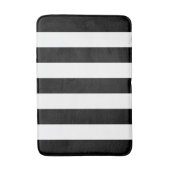 Großes schwarzes oder weißes vertikale badematte (Vorderseite Vertikal)