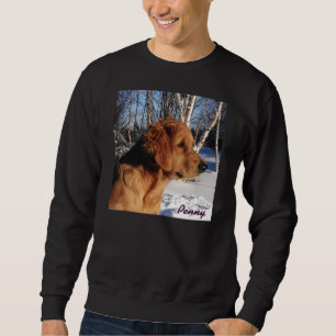 Großes schwarzes Sweatshirt der Penny- und