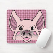 Großes Schwein Mousepad (Mit Mouse)