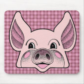 Großes Schwein Mousepad (Vorne)